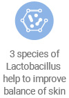 3가지 유산균으로 피부 밸런스 개선
